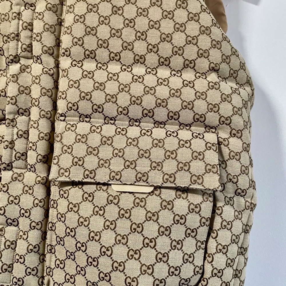 💯 Authentic GUCCI Vest with removable hood 54 - Picture 4 of 16
